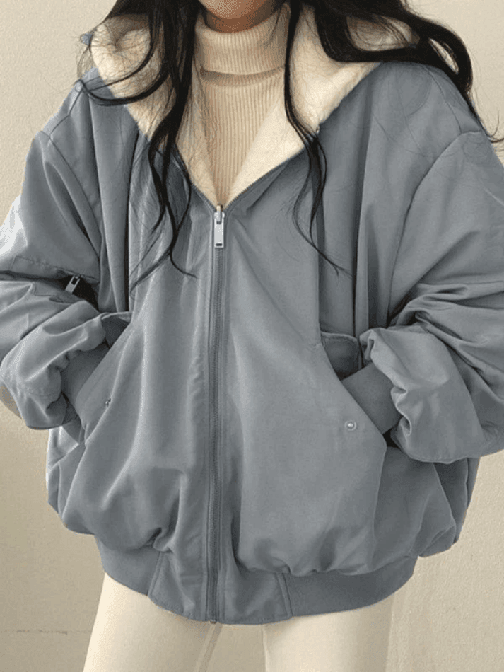 Damenjacke in Beige, Blau oder Schwarz für Alltag und Freizeit