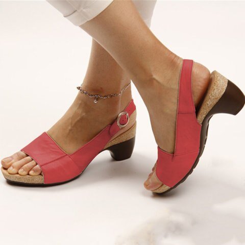 WW | Edle Damensandalen - 2024 Mode-Schuhe