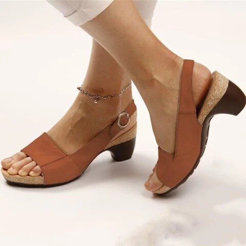 W&W Mode | Edle Damensandalen - 2024 Mode-Schuhe