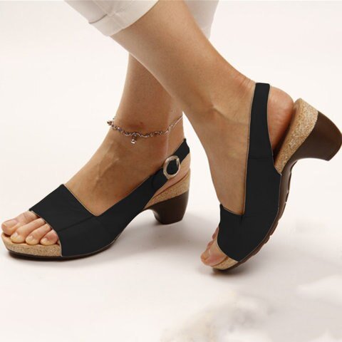 W&W Mode | Edle Damensandalen - 2024 Mode-Schuhe