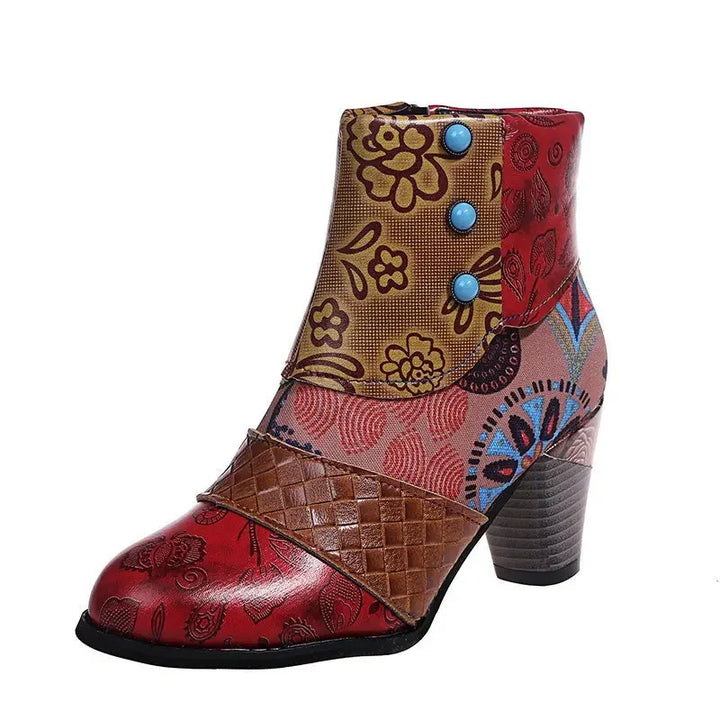 W&W Mode Retro-Stiefel - Lois