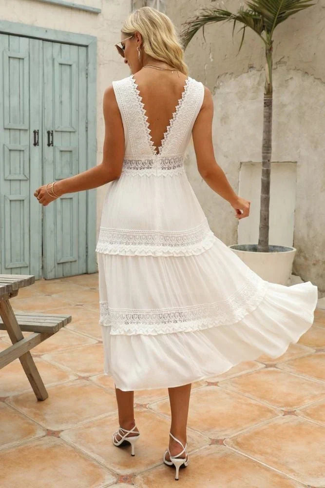 W&W Mode | Luftiges Boho Kleid Für Frauen