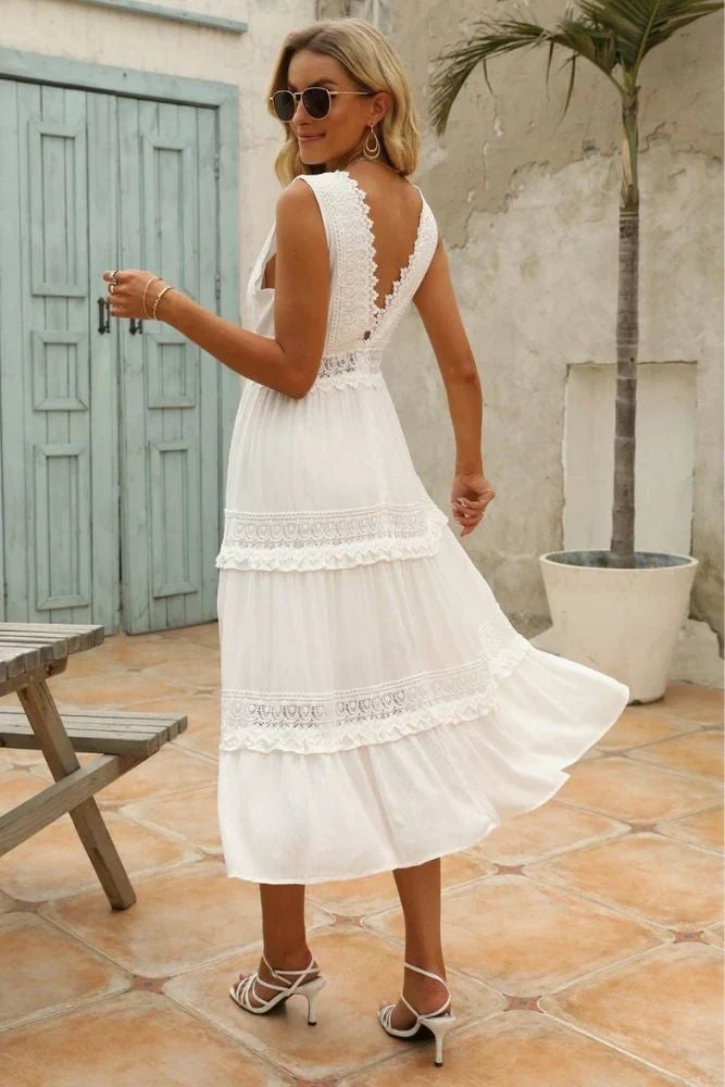 W&W Mode | Luftiges Boho Kleid Für Frauen