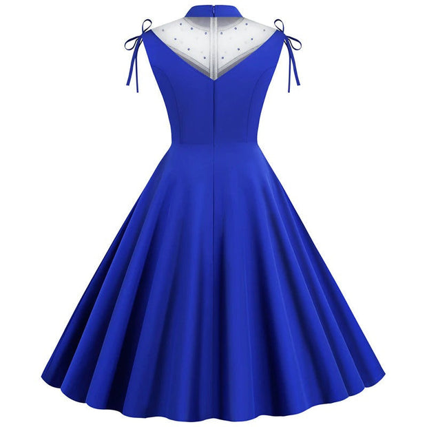 WW | Vintage Kleid Blauer Zeremonie