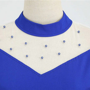 WW | Vintage Kleid Blauer Zeremonie