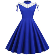 WW | Vintage Kleid Blauer Zeremonie