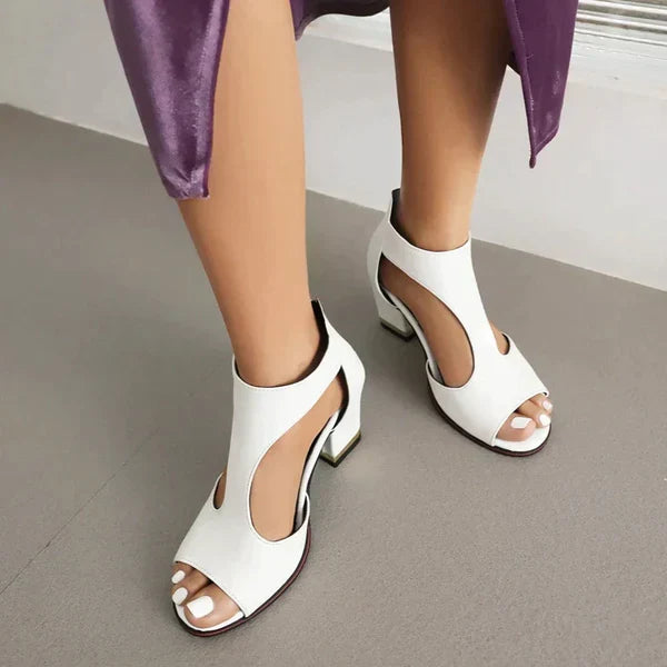 W&W Mode | Orthopadische Sandale mit Absatz