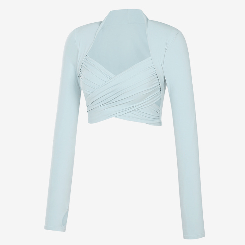 WW | Bequeme Damen Top Sporttop Mit Brustpolstern Und Daumenloch