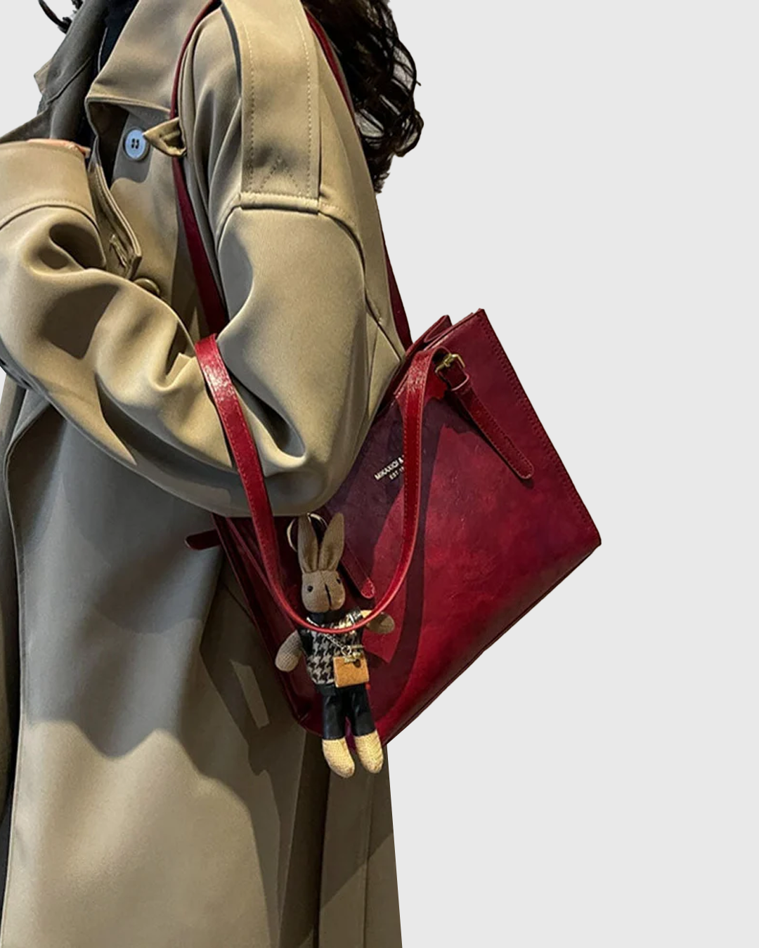 WW | Elegante Schultertasche Mit Langen Riemen Für Damen