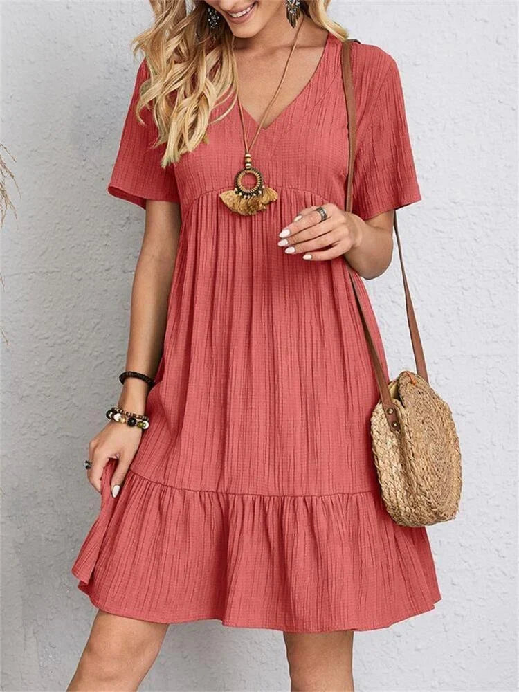 Verve | V-Ausschnitt Kleid