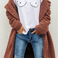 WW | 70er Jahre Welt Wolle Mischung Mantel Khaki