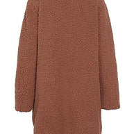 WW | 70er Jahre Welt Wolle Mischung Mantel Khaki