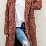 WW | 70er Jahre Welt Wolle Mischung Mantel Khaki