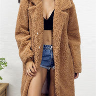 WW | 70er Jahre Welt Wolle Mischung Mantel Khaki