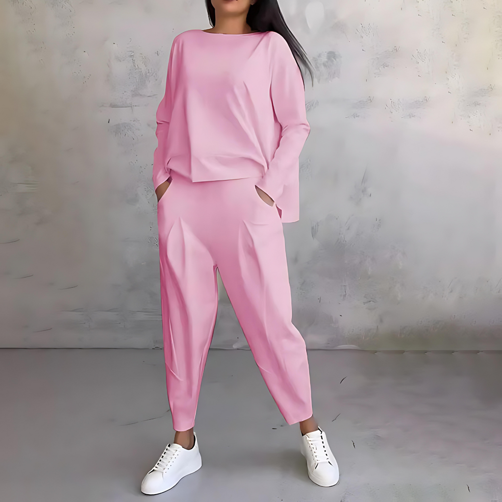 WW | Lässiges Herbst 2-teiliges Set für Frauen