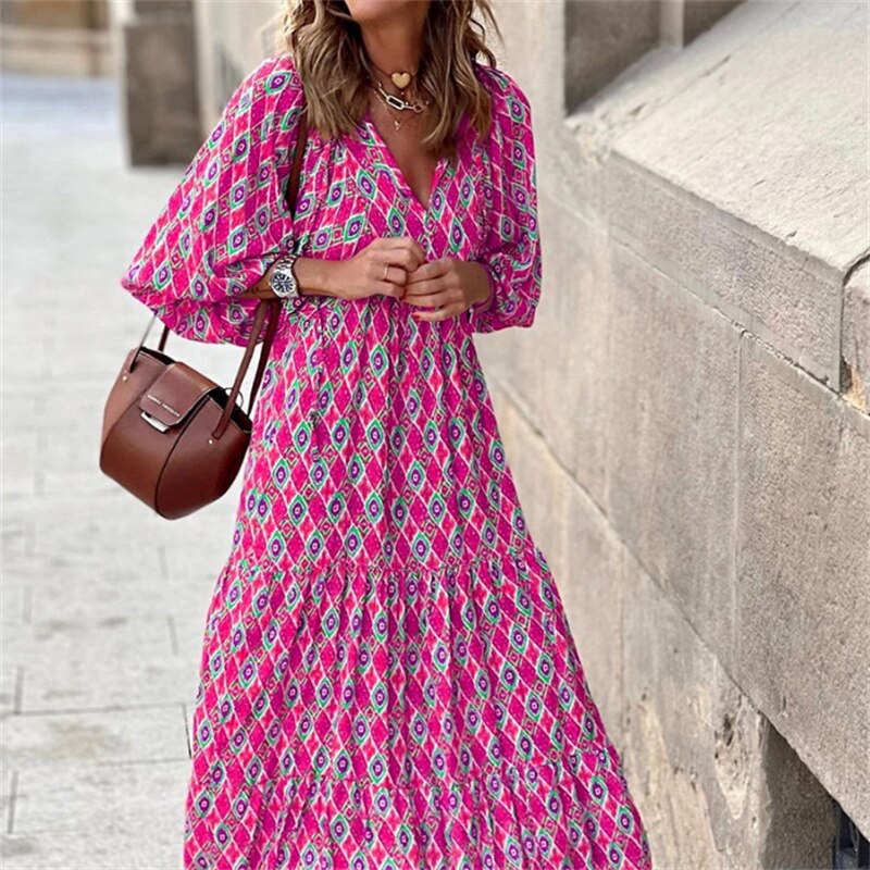 W&W Mode | Retro Print Kleid