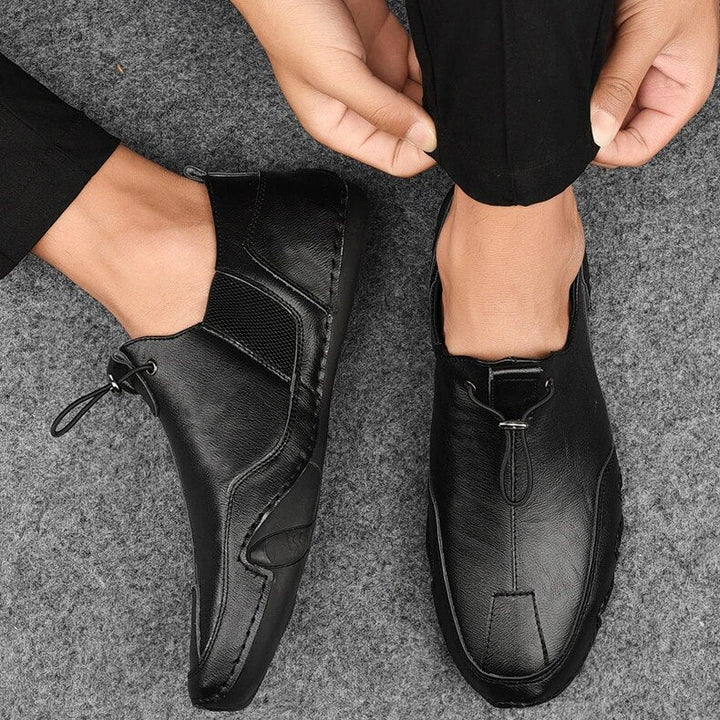 W&W Mode | Orthopädische Loafer Aus Echtleder