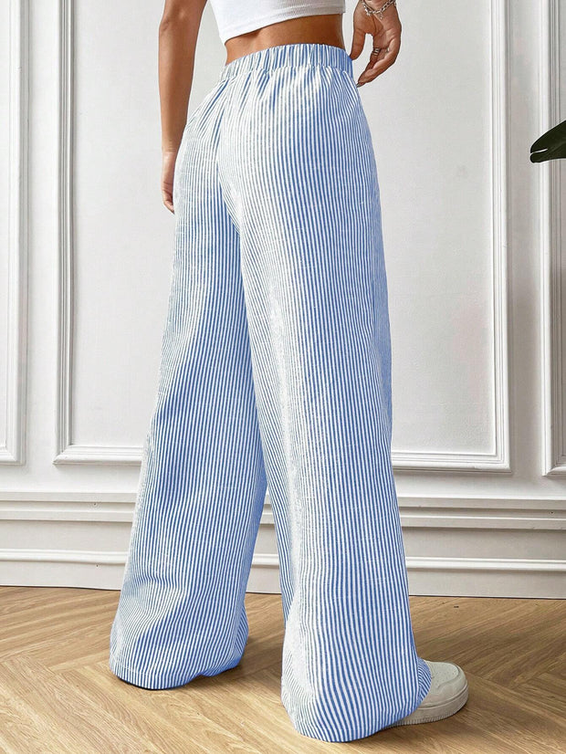 WW | GESTREIFTE STOFFHOSE