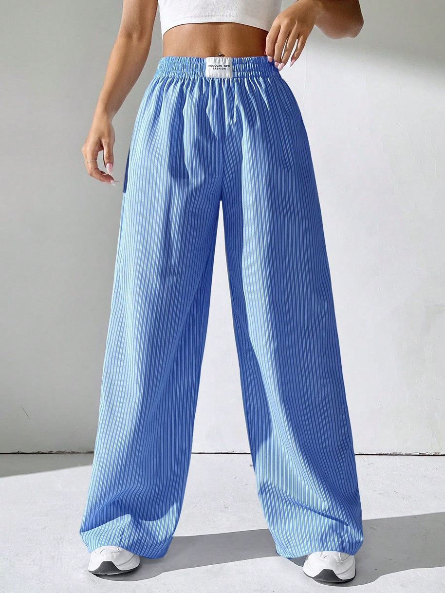 WW | GESTREIFTE STOFFHOSE