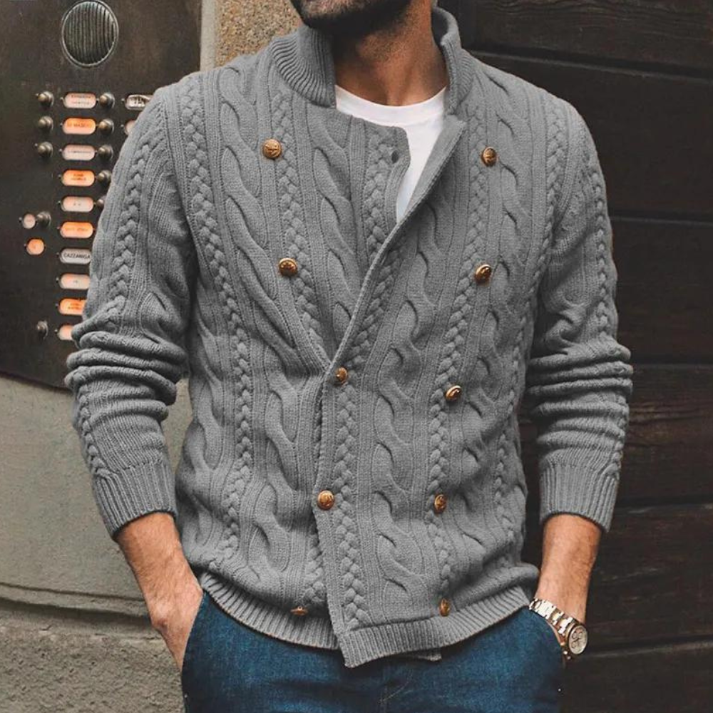 W&W Mode | Eleganter Herren Strickjacke