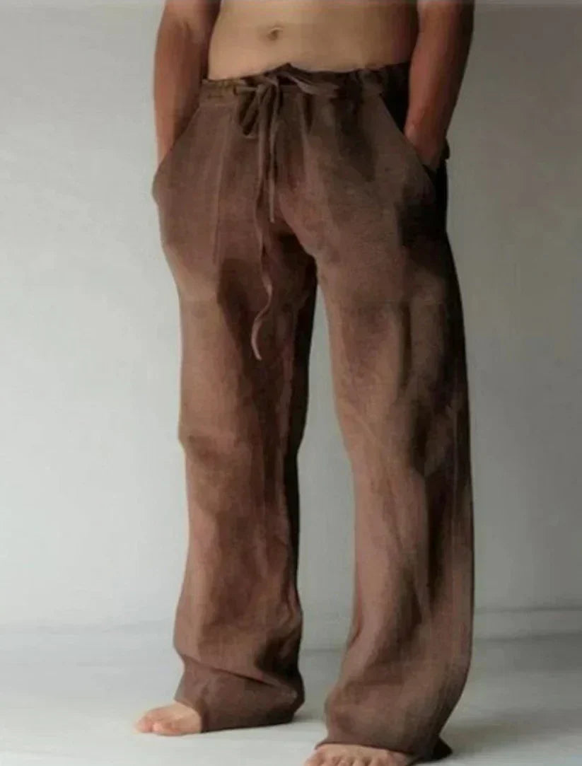 WW | Lockere Leinenhose Für Herren