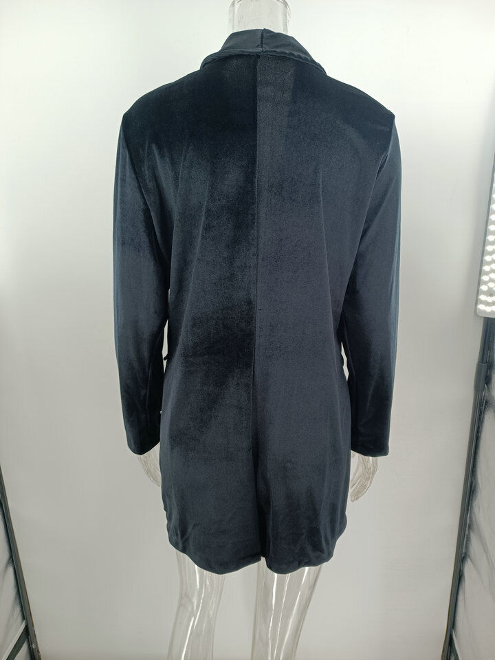 W&W Mode | Uplifting My Way Kimono Jacke Aus Samt