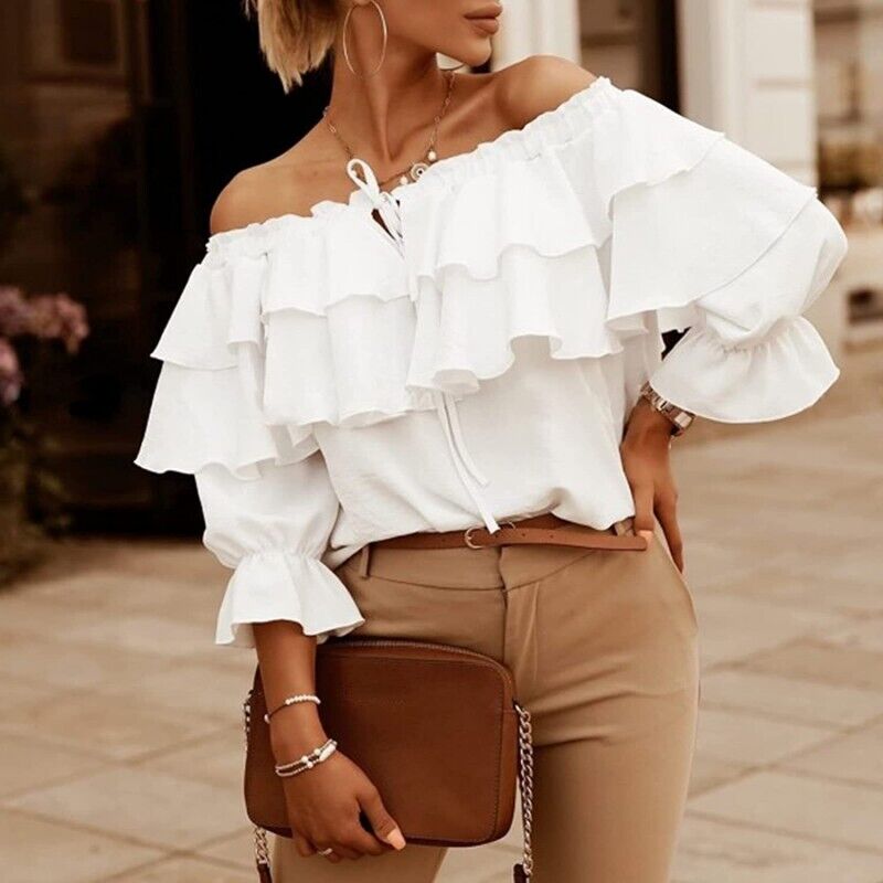 WW | Off Shoulder Schichtoberteil