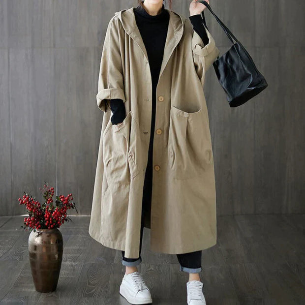 WW | Trenchcoat mit Großen Taschen