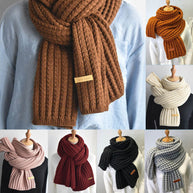 WW | Gemütlicher Strickwollschal