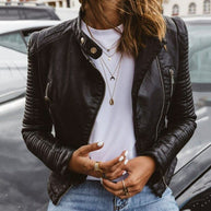 WW - Die modische Lederjacke für Damen