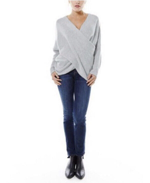 W&W Gekreuzter Pullover
