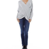WW | Cross Sweatshirt Mit V-Ausschnitt