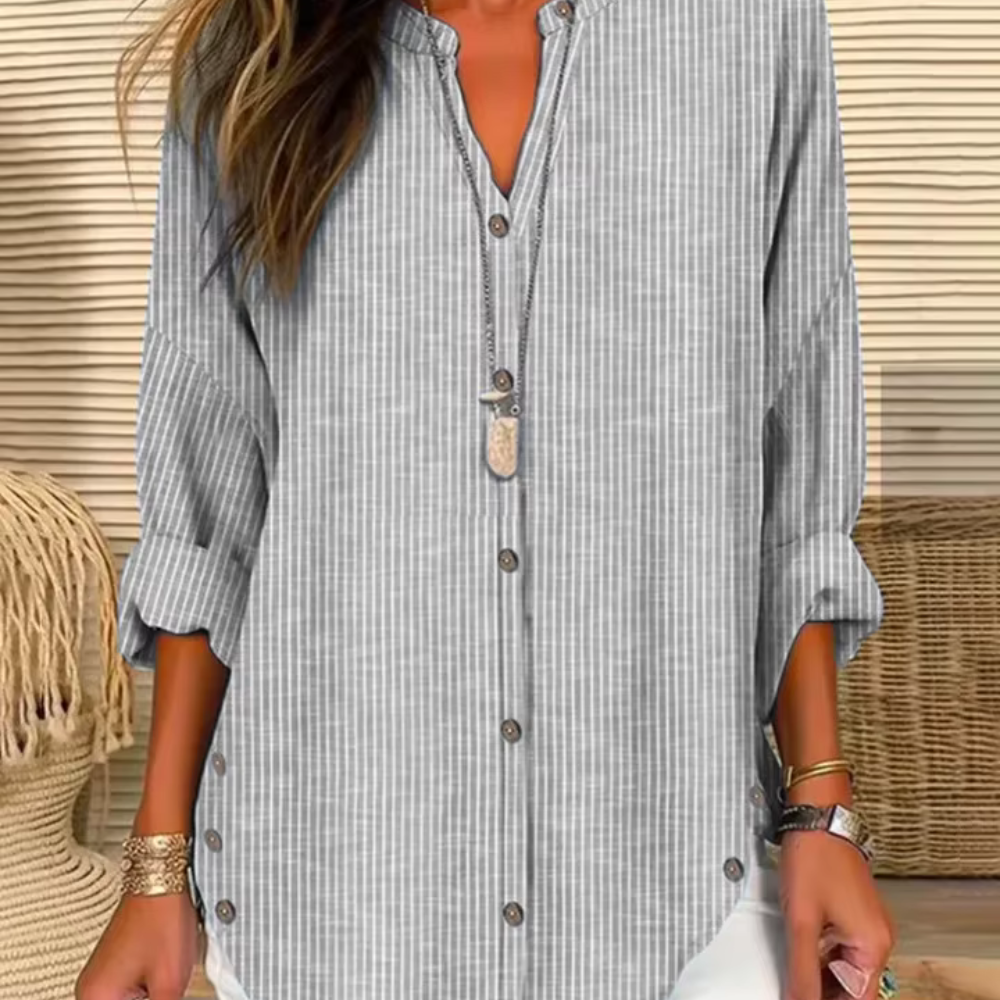 WW | Damen Leinenbluse