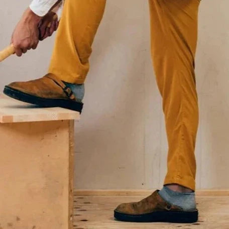 WW | Orthopädische Lederpantoffeln