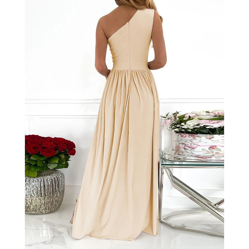 W&W Mode | Frühling/sommer Schulterfreies Kleid Für Frauen