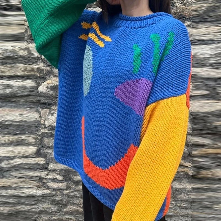 W&W Mode | Gemütlicher Boho Pullover