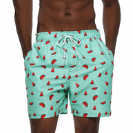 WW | Herren Badehose Grafischer Druck