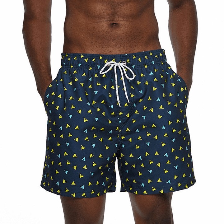 W&W Mode | Herren Badehose Grafischer Druck