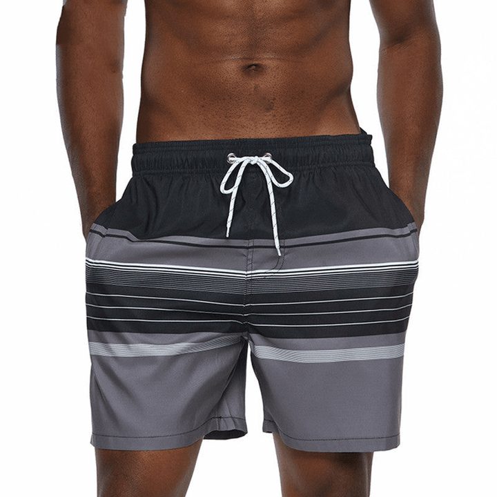 W&W Mode | Herren Badehose Grafischer Druck