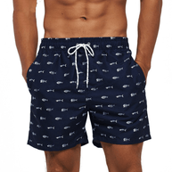 WW | Herren Badehose Grafischer Druck