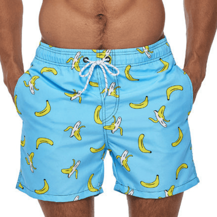 W&W Mode | Herren Badehose Grafischer Druck