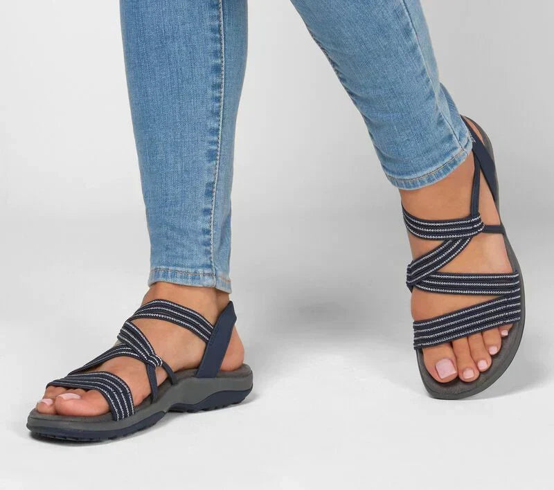 W&W Mode | Damen Sandalen Komfortabel, Stützend & Elegant