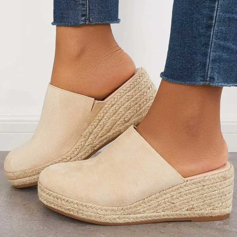 WW | Orthopädische Espadrille Keilschuhe Für Frauen