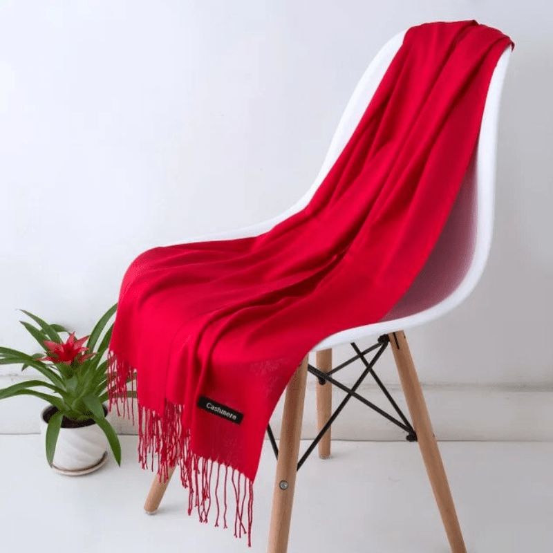 WW | Warme Damen Schal Weiche Textur Und Elegante Ausstrahlung