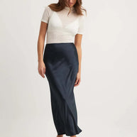 WW | Satinrock Mit Hoher Taille Anna