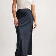WW | Satinrock Mit Hoher Taille Anna
