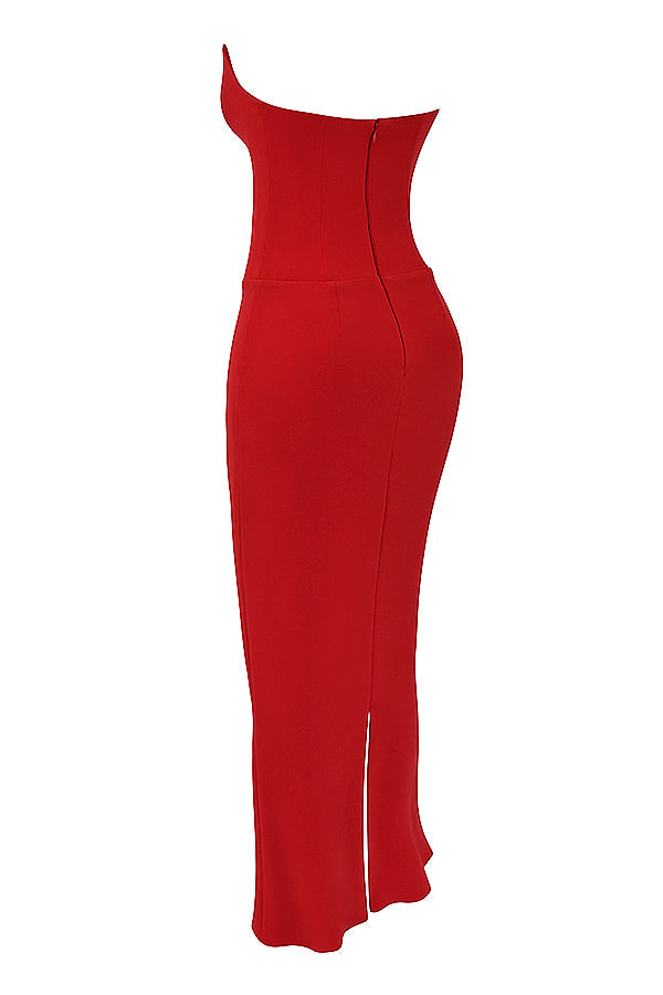 WW | Trägerlose Korsettkleid