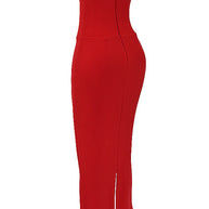 WW | Trägerlose Korsettkleid