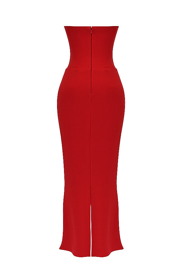 WW | Trägerlose Korsettkleid
