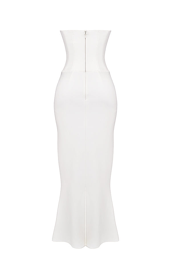 WW | Trägerlose Korsettkleid